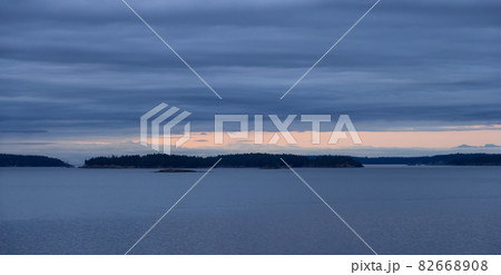 Gulf Islands on the West Coast of Pacific Ocean. Gulf Islands on the West Coast of Pacific Ocean. 82668908