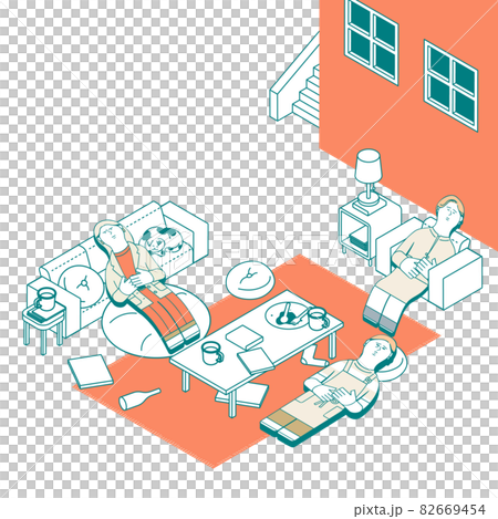 生病無法行動的女性 82669454