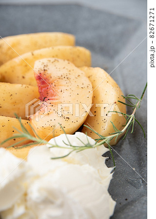 桃のアールグレイマリネ 桃のアールグレイマリネ 82671271