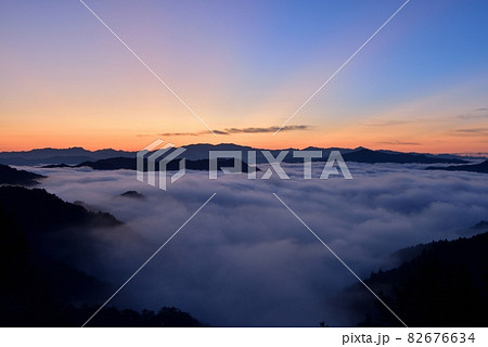 野迫川村の雲海 82676634