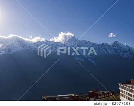 雲南省 徳欽 梅里雪山 カワクボ峰 (太子峰) Meili Snow Mountain, China 雲南省 徳欽 梅里雪山 カワクボ峰 (太子峰) Meili Snow Mountain, China 82677103