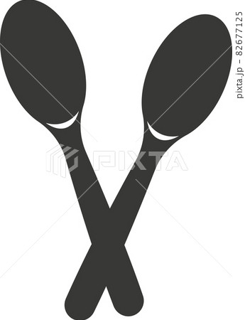 wooden spoon silhouette