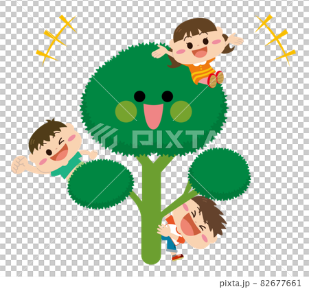 野菜/パセリと子どもたち 82677661