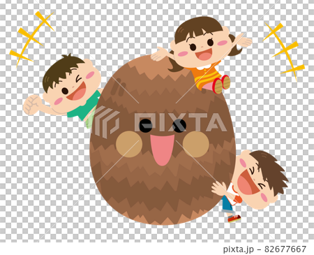 野菜/里芋と子どもたち 82677667