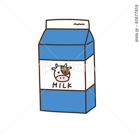 畜産物 イラスト 牛乳のイラスト素材
