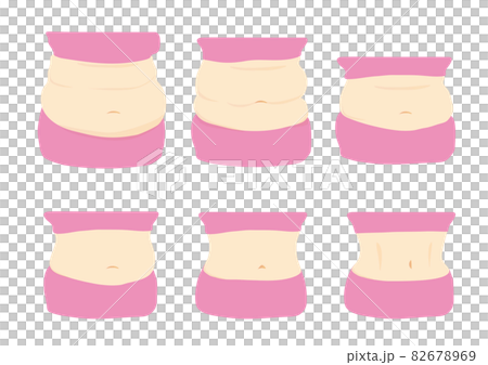 Body parts woman's belly 82678969