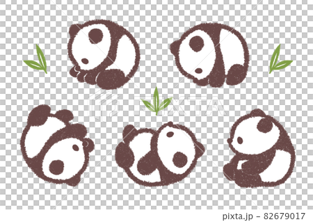 Rolling baby panda set Rolling baby panda set 82679017