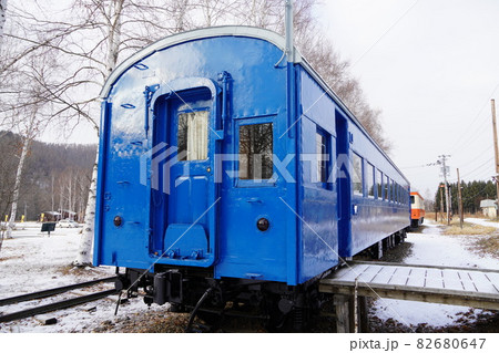相生鉄道公園の保存車両（スハフ42） 82680647