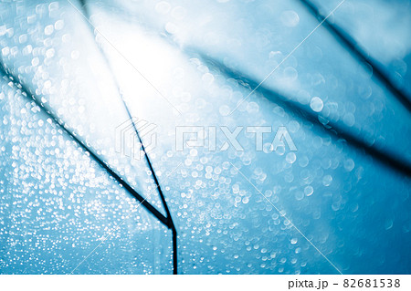 雨上がりの空に舞う傘 82681538