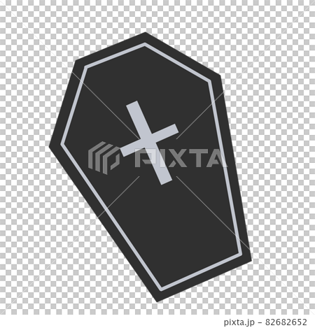 ハロウィン素材【ひつぎ】 82682652