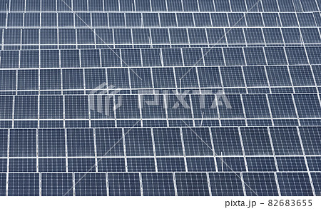 Photovoltaic panels field, solar farm background Photovoltaic panels field, solar farm background 82683655