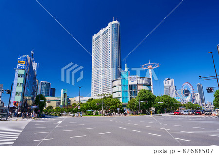 東京　水道橋駅周辺の風景 82688507