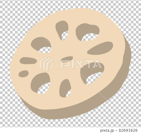 れんこんの輪切り 82691626