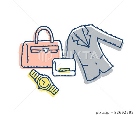 衣類とバッグなどのファッション小物 衣類とバッグなどのファッション小物 82692595