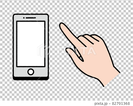 Operation of smartphone 82701368