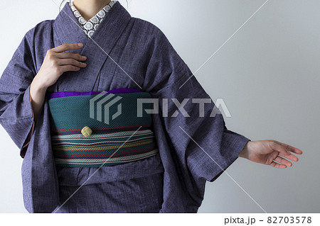 紬 色無地 羅の帯 紬 色無地 羅の帯 82703578