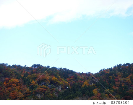 立石寺　山寺　紅葉　黄葉 82708104