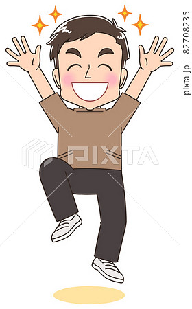 整体師 針灸師風の男性のイラスト素材 7035