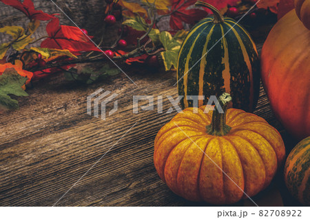pumpkin on table 82708922