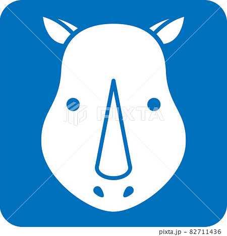 サイのピクトグラム 82711436