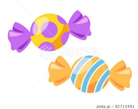 キャンディ ハロウィン素材のアイコン イラスト素材のイラスト素材