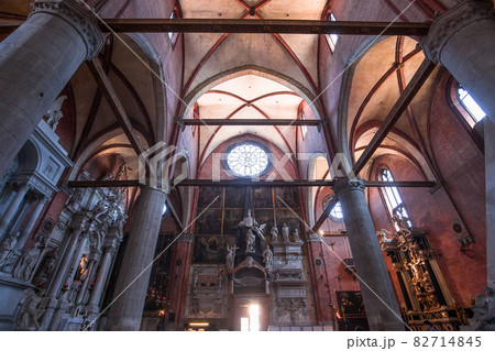 basilica Santa Maria gloriosa dei Frari, Venice, Italy 82714845