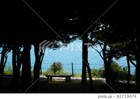 能登半島の海と空 82719074
