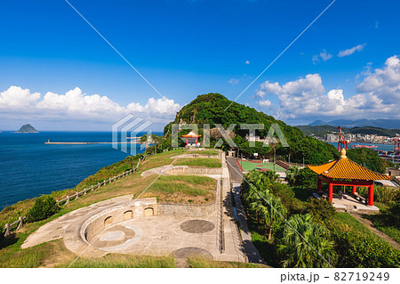 Baimiweng Fort, a former fort located at keelung city, taiwan Baimiweng Fort, a former fort located at keelung city, taiwan 82719249