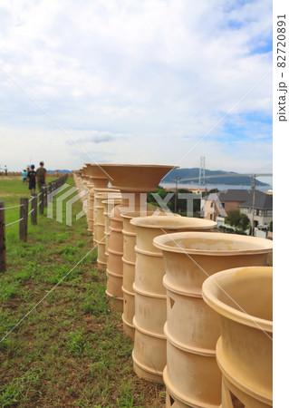 兵庫県 五色塚古墳で撮影 兵庫県 五色塚古墳で撮影 82720891