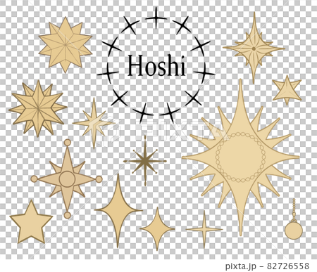 星形裝飾品的插圖 82726558
