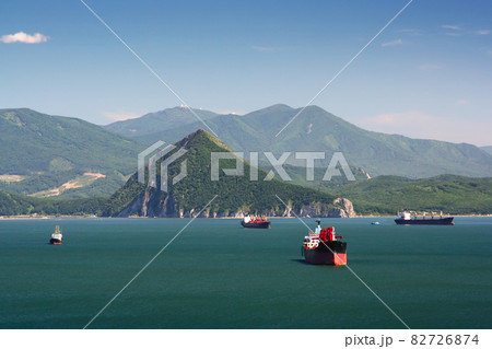 Nakhodka Bay. Primorsky Region, Far East of Russia. 82726874