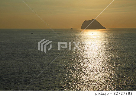 台湾の海の玄関口基隆港の朝景 台湾の海の玄関口基隆港の朝景 82727393