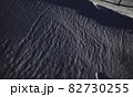 カナダ　雪原　雪のテクスチャ 82730255