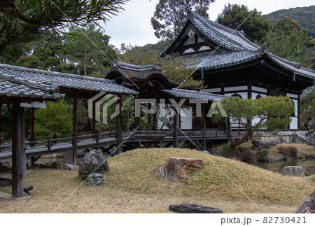 京都 高台寺 観月台と楼船廊 京都 高台寺 観月台と楼船廊 82730421