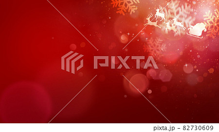 赤いクリスマスの背景 82730609