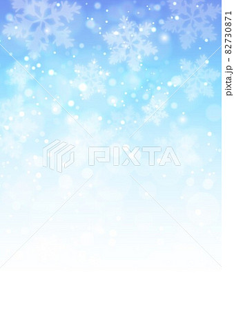 雪柄光ボケ青 雪柄光ボケ青 82730871
