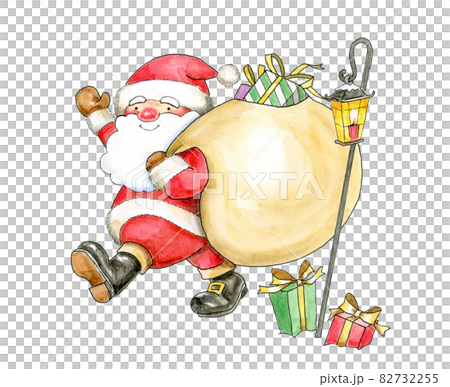 Santa Claus [Hand-painted watercolor] 82732255