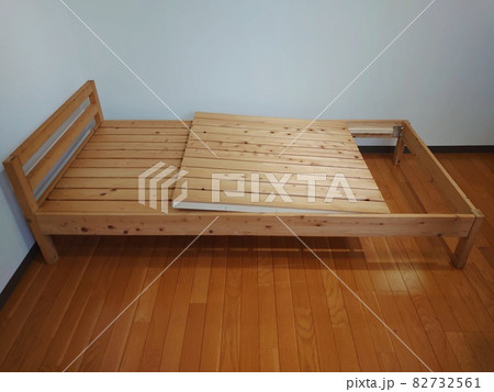 シングルサイズすのこベッドのイメージ 82732561