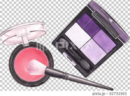 Make up watercolor 82732983