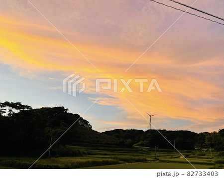 夕焼け 夕焼け 82733403