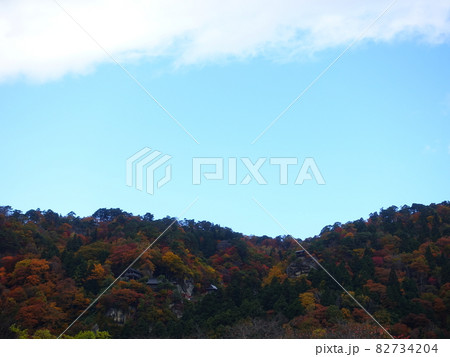 立石寺　山寺　紅葉　黄葉 82734204