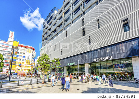 東京都大田区の都市風景 蒲田駅 東京都大田区の都市風景 蒲田駅 82734591
