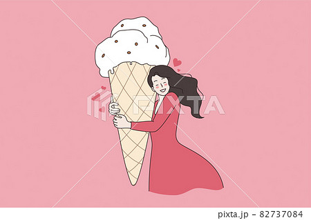 Sweets dessert and food treatment concept 82737084