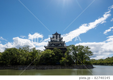 《広島市》広島城 82740145