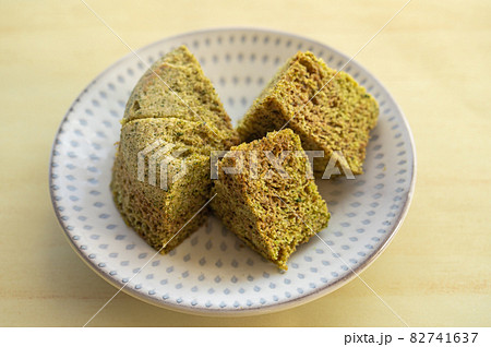 おから蒸しパン　緑茶味 82741637