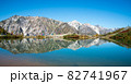 八方池に映る白馬三山 82741967
