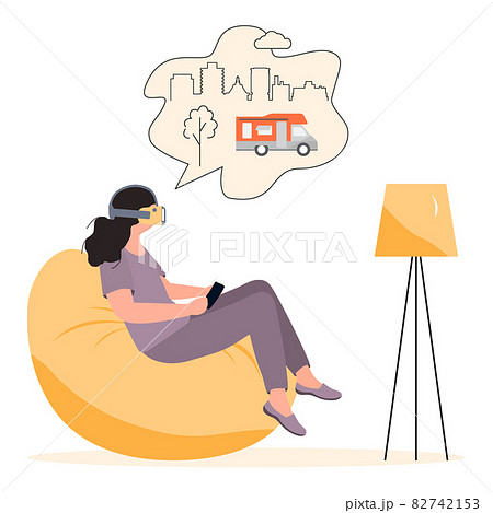 People Virtual Reality 3d Glasses VR Augmented 82742153