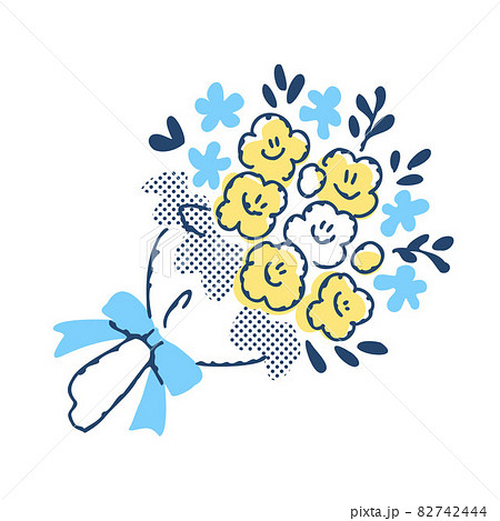 リボンのついた花束 82742444