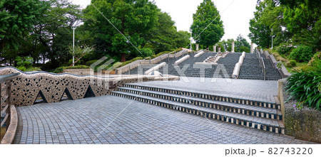 横浜 山下公園 石のステージ 横浜 山下公園 石のステージ 82743220