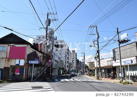 東京都 青梅市街地の街並み 82743290
